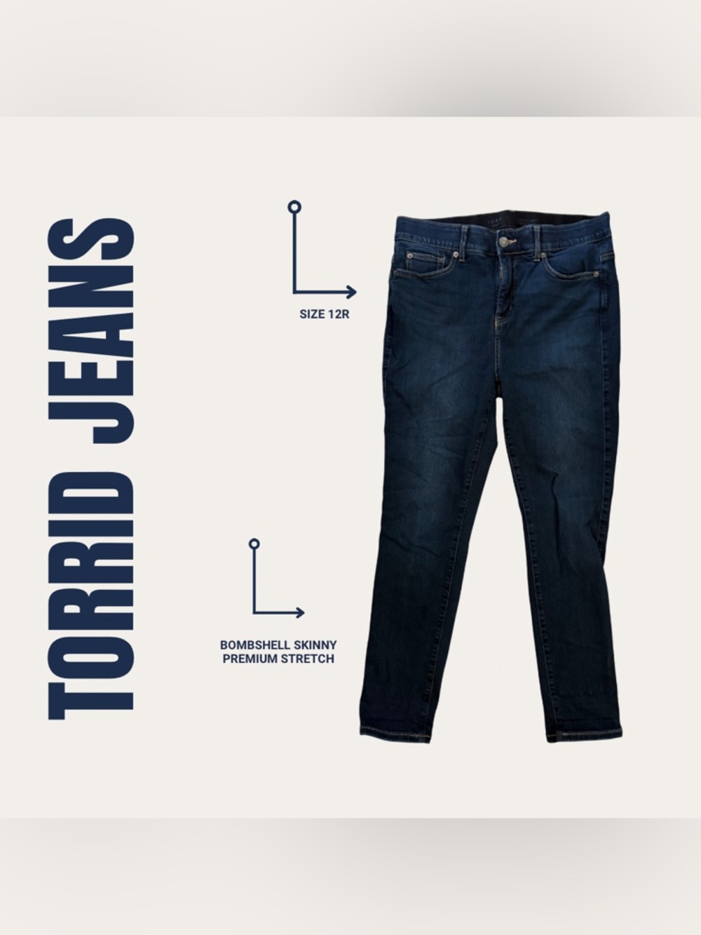 Torrid Bombshell Skinny Premium Stretch